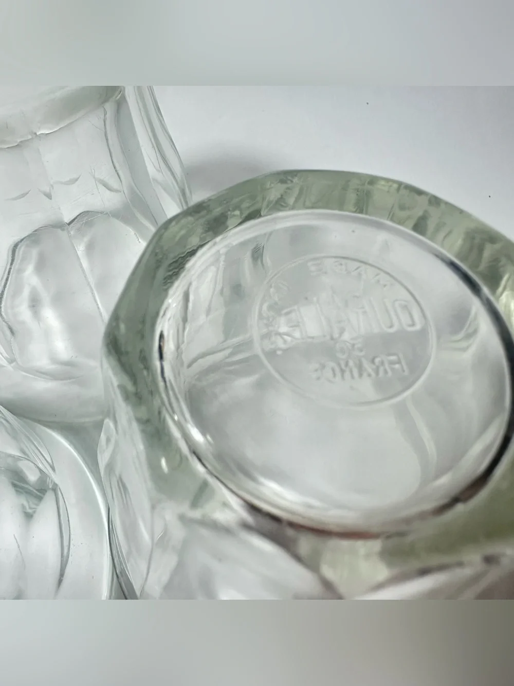3 Vintage Duralex Picardie Glasses Clear 3.25” 8.4cm 20cl 6.75 oz Made In France